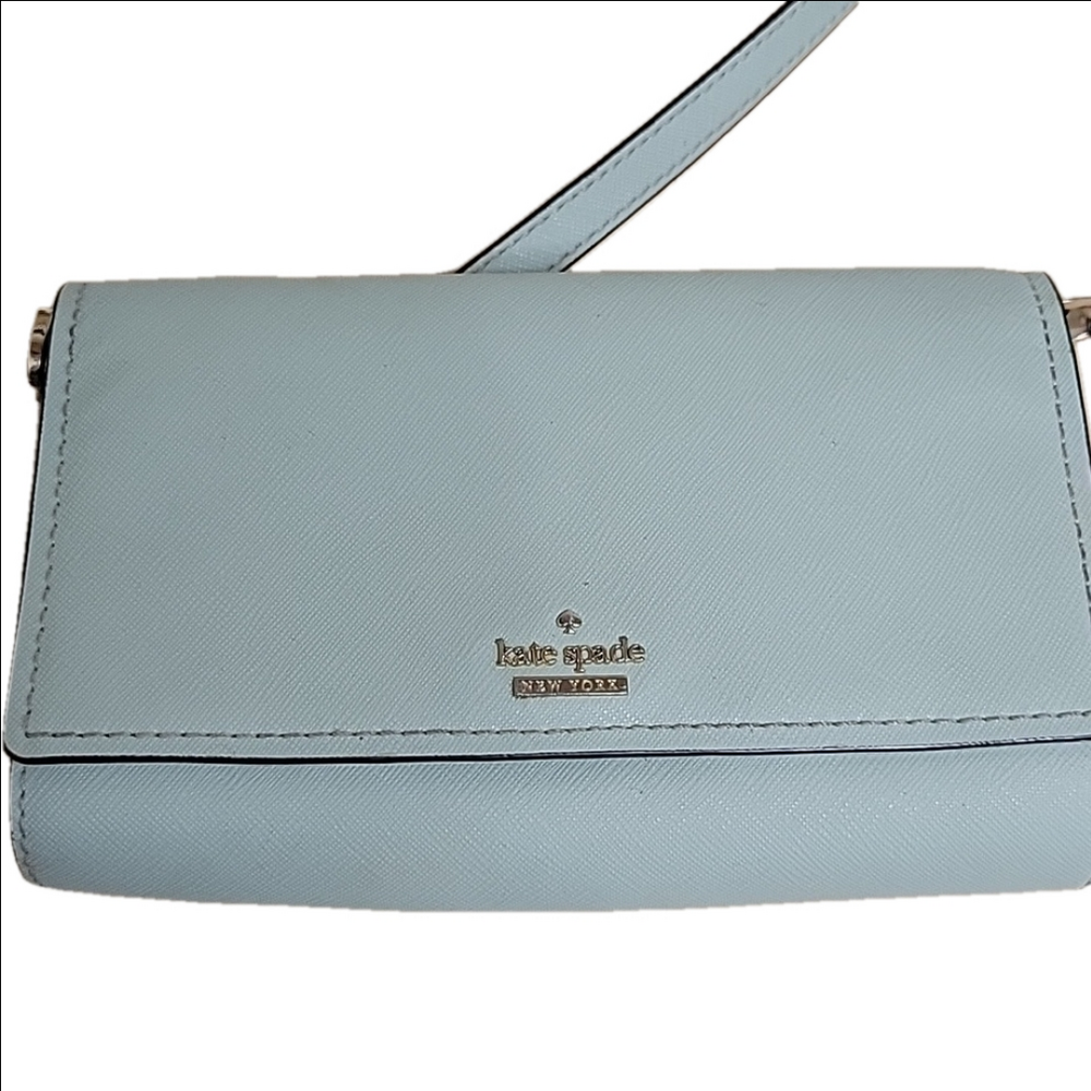 Kate spade mint green crossbody purse